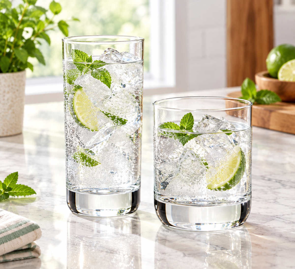 Libbey Polaris 16-Piece Glassware Set Review: Sleek &amp; Durable Everyday Drinking Glasses