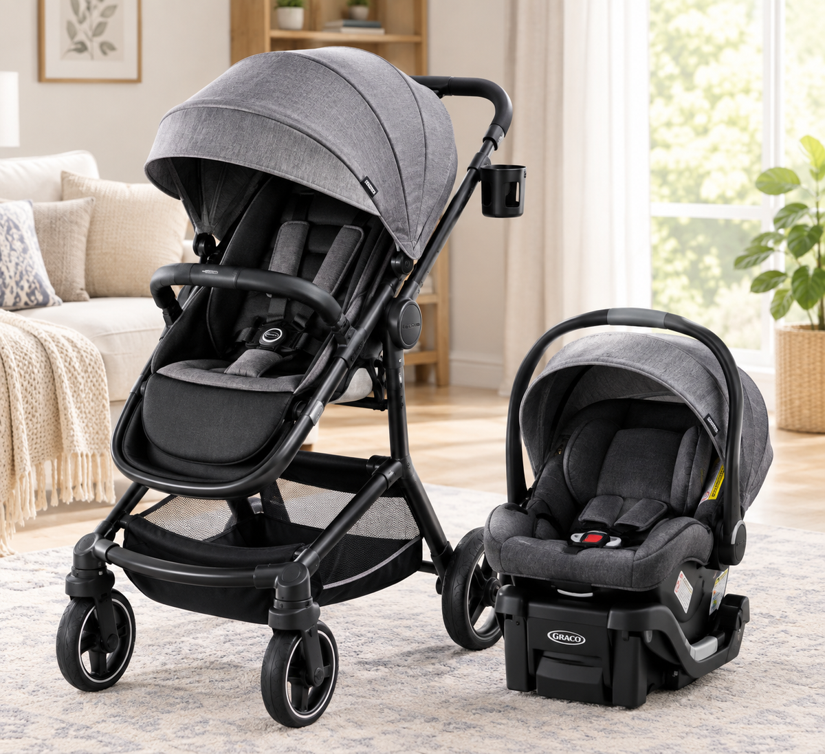 Graco Modes Pramette Travel System Review: True Bassinet Mode &amp; All-in-One Convenience for Parents