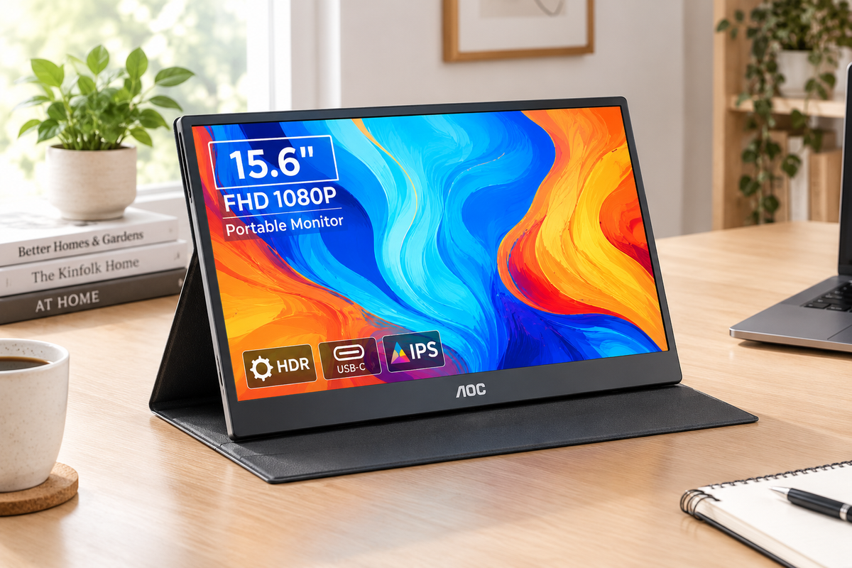 MNN 15.6-Inch Portable Monitor Review: The Ultimate Dual-Screen Setup for Productivity and Travel