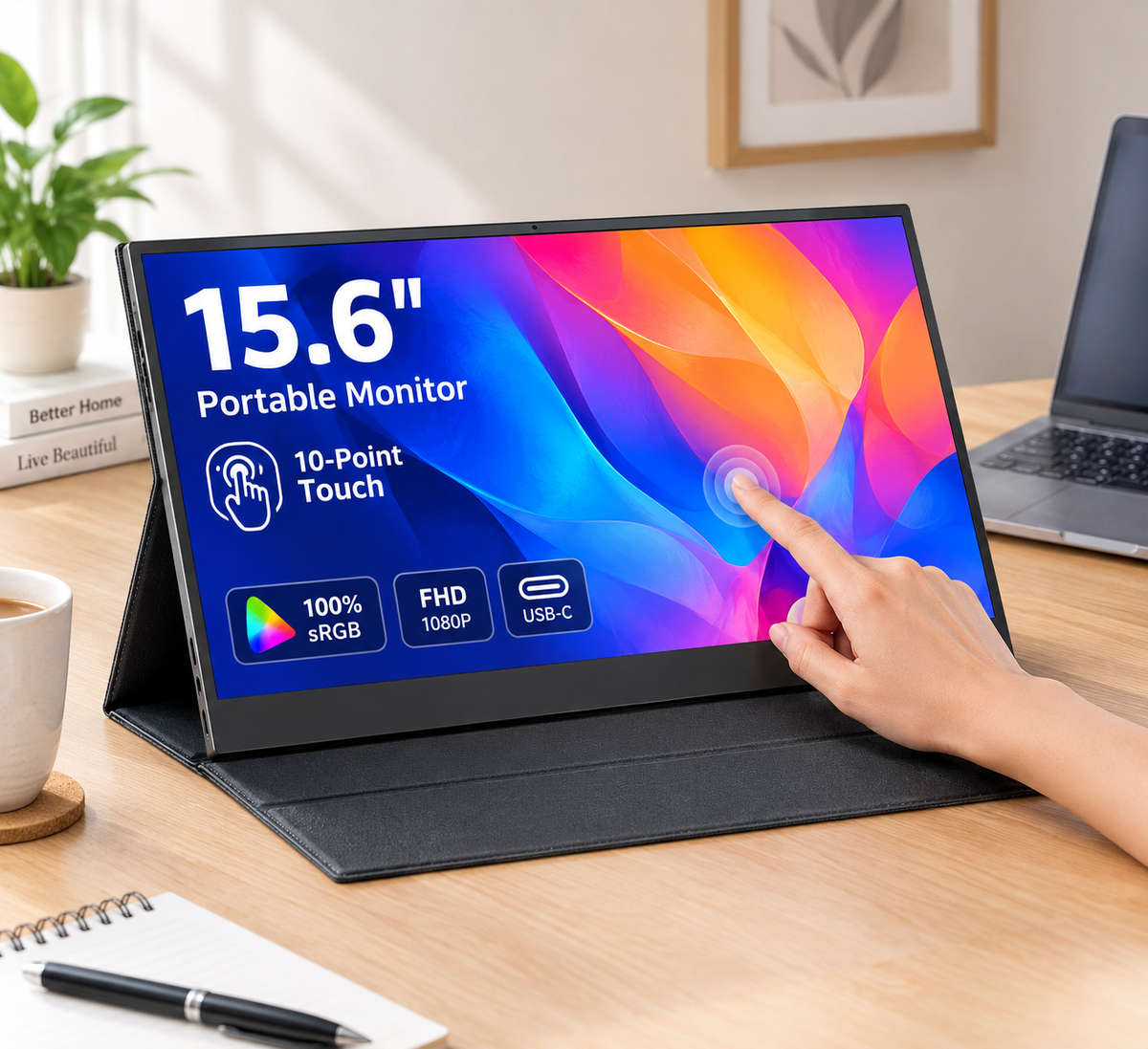 cocopar 15.6-Inch Touchscreen Portable Monitor Review: A Practical Second Screen for Productivity