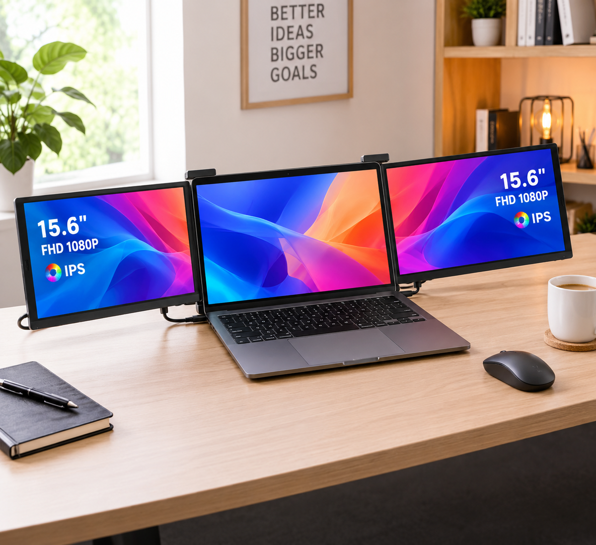 Laptop Triple Screen Extender Review: A Practical 3-Monitor Portable Setup for Work and Travel
