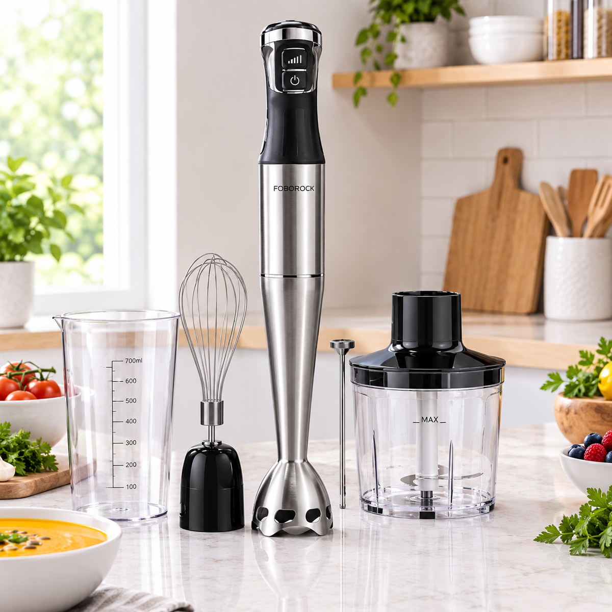 Turelar Immersion Hand Blender Review: A Practical Multi-Tool for Soups, Purees, and Food Prep