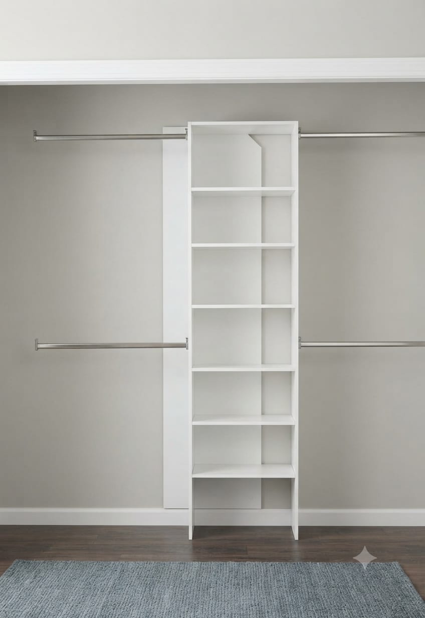 Space-Saving Closet Systems for Small Bedrooms