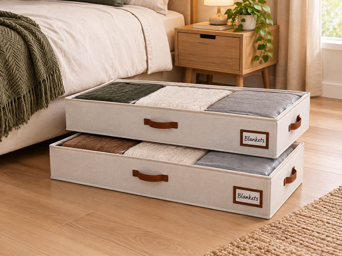 How to Maximize Bedroom Space with Smart Under-Bed Storage Solutions