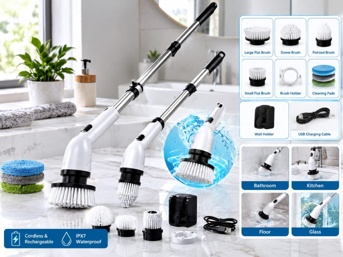 Electric Spin Scrubber Review: Does It Really Save Time Cleaning the Bathroom?
