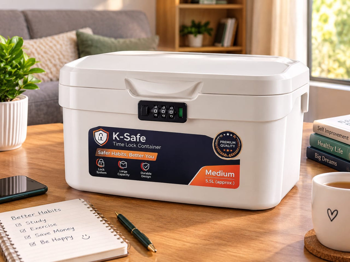 How a Time-Lock Safe Can Help You Break Bad Habits and Boost Daily Productivity