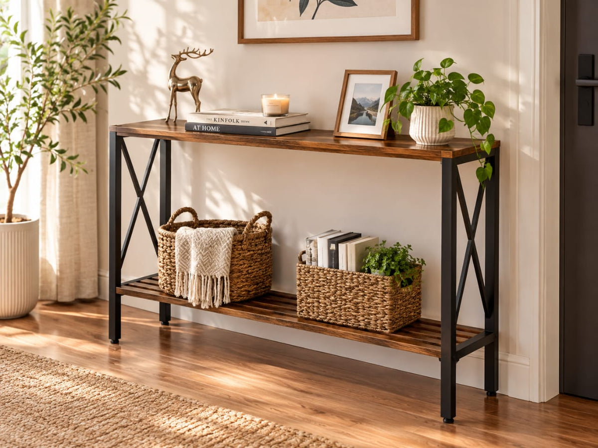 How to Style a Small Entryway Console Table for a Welcoming First Impression