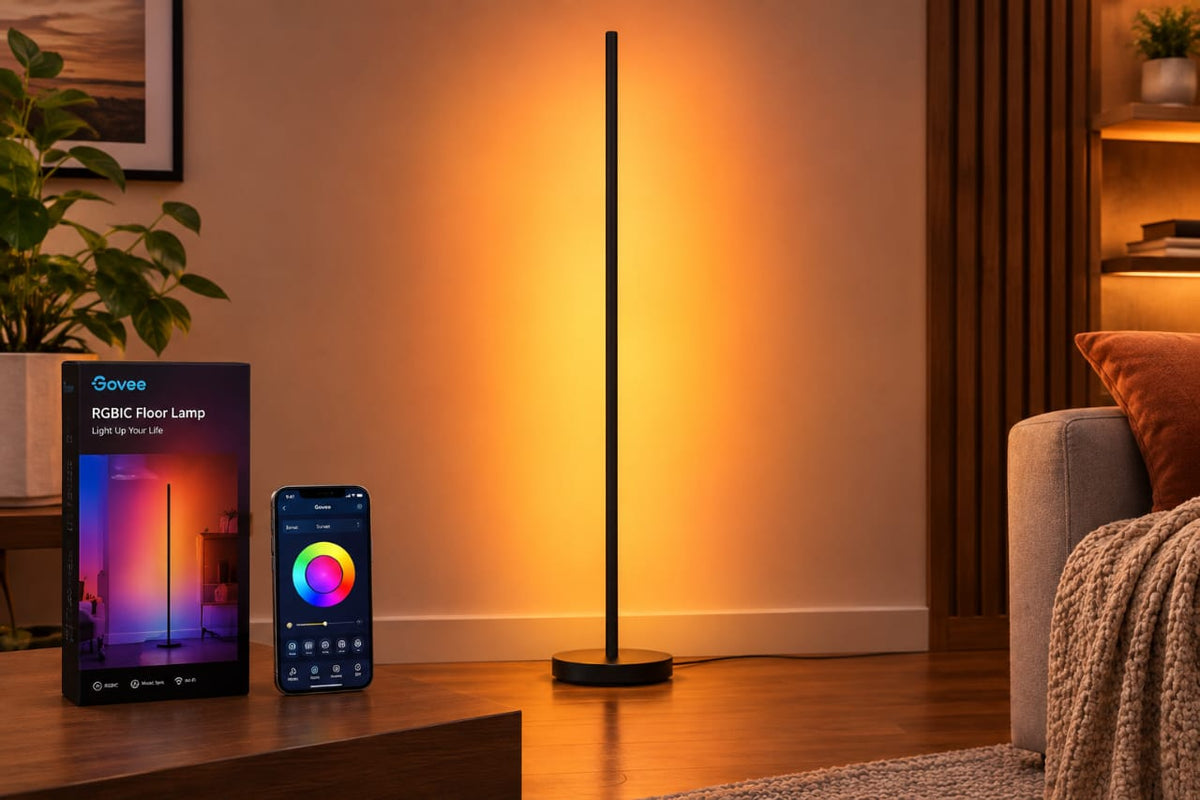 Govee RGBIC Floor Lamp Review: Transform Your Room Vibe with Smart Ambient Lighting