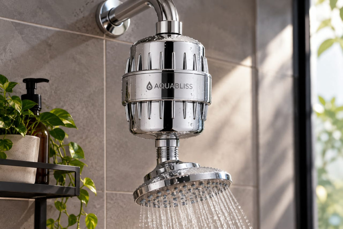 AquaBliss SF100 Shower Filter Review: How Filtered Water May Affect Hair and Skin