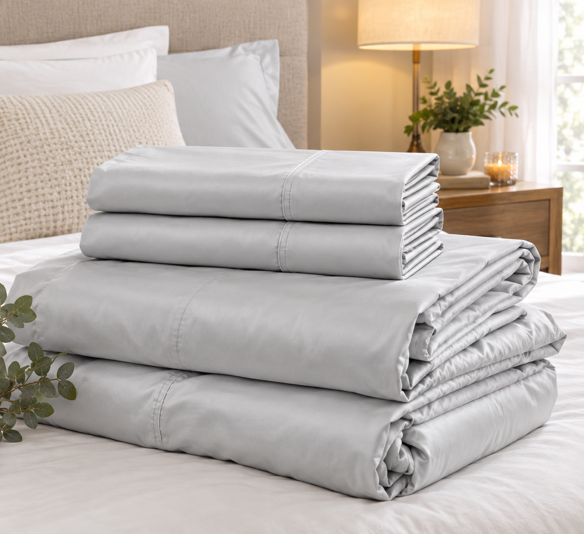 LANE LINEN 100% Egyptian Cotton Sheets Review: Is Silky Sateen Worth It for Sleep Comfort?