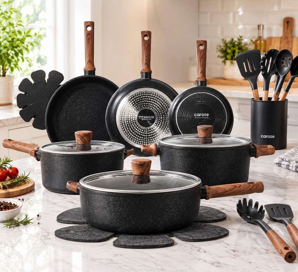 Nonstick Titanium Cookware Set Review: Is Titanium Better Than Traditional Nonstick Pans?