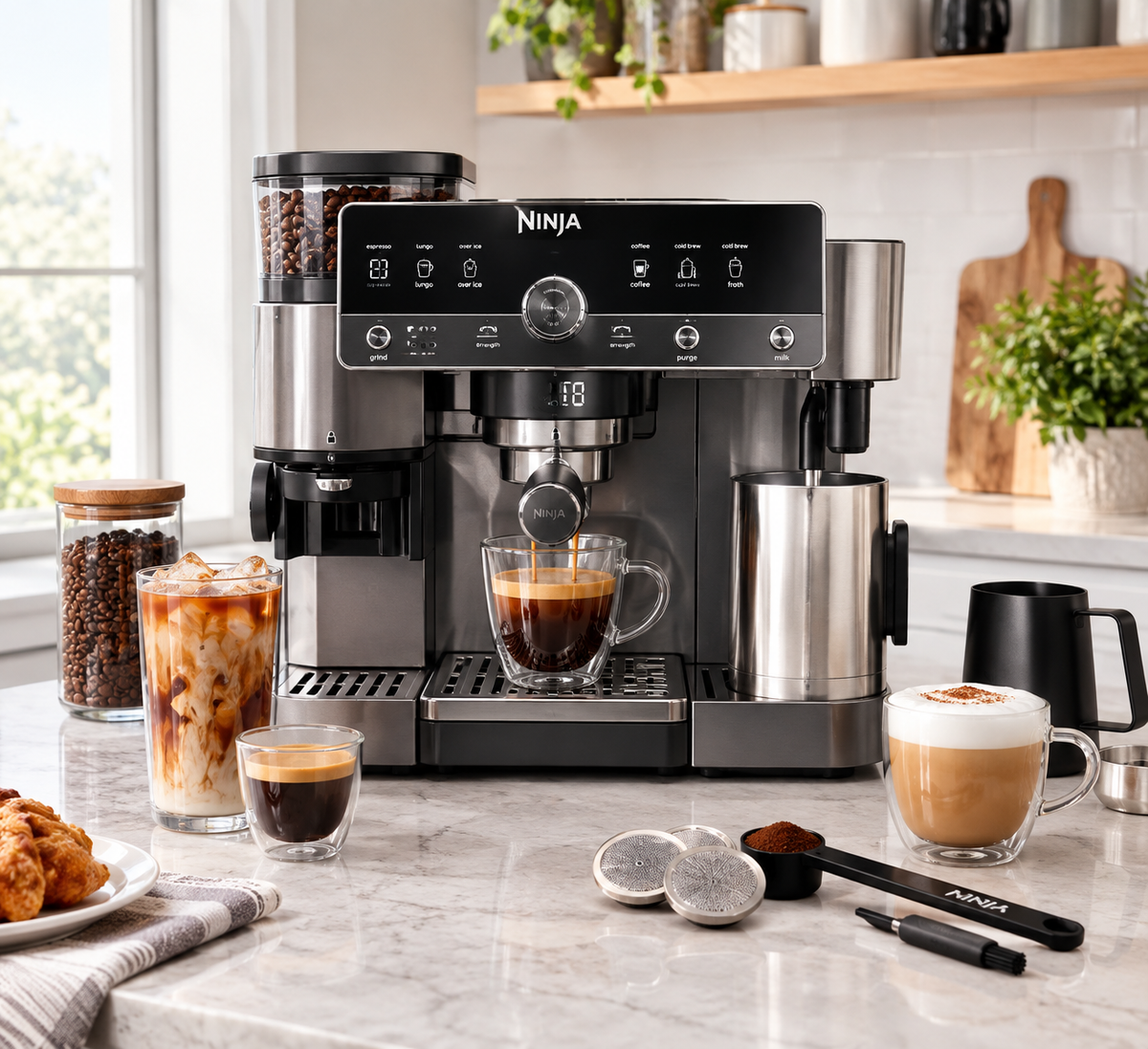 Ninja Luxe Café Premier Review: Is This 3-in-1 Espresso &amp; Cold Brew Machine Worth It?