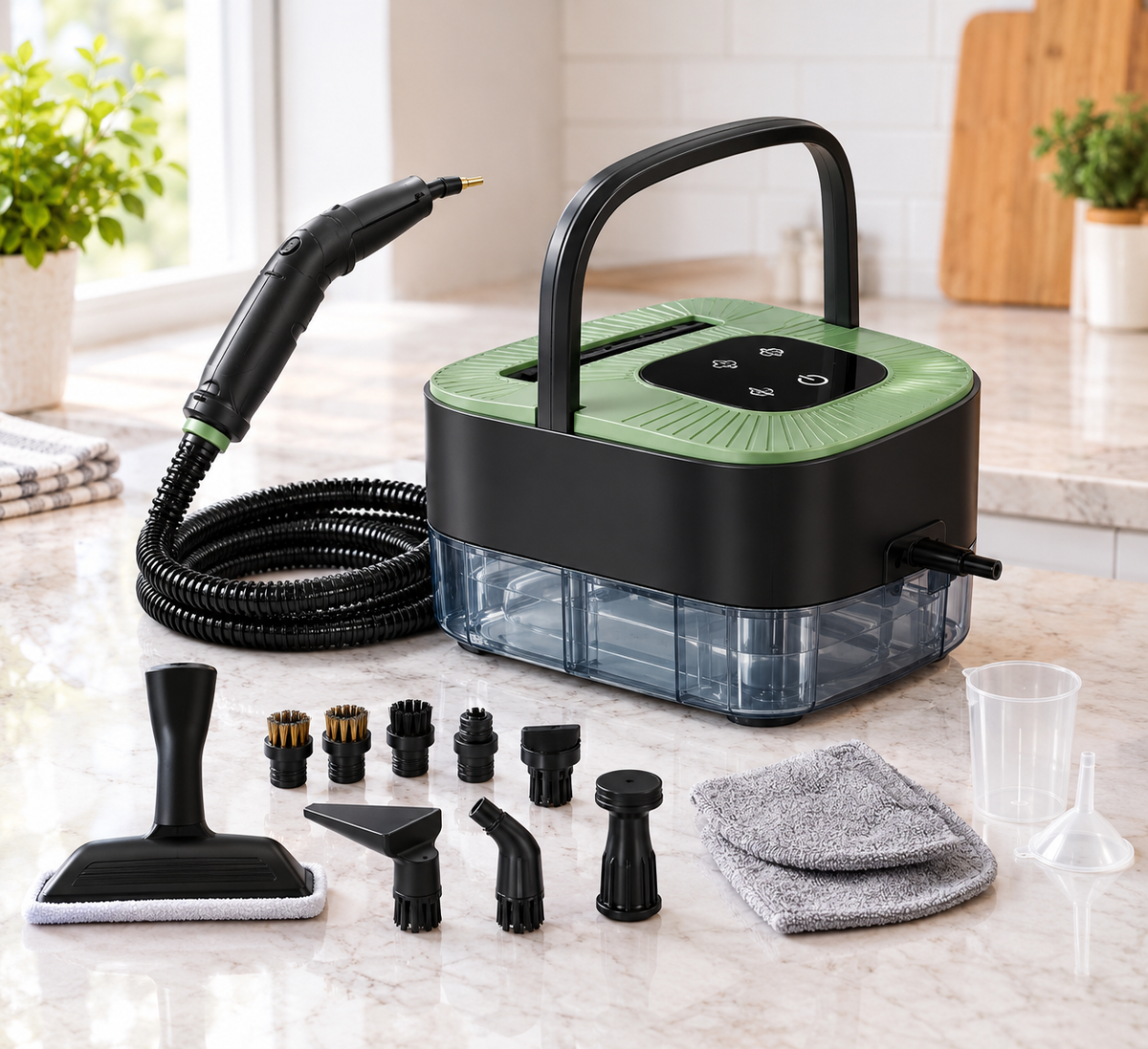 Portable Steam Cleaner Review: A Practical 15-Second Multipurpose Cleaning Tool for Home &amp; Car