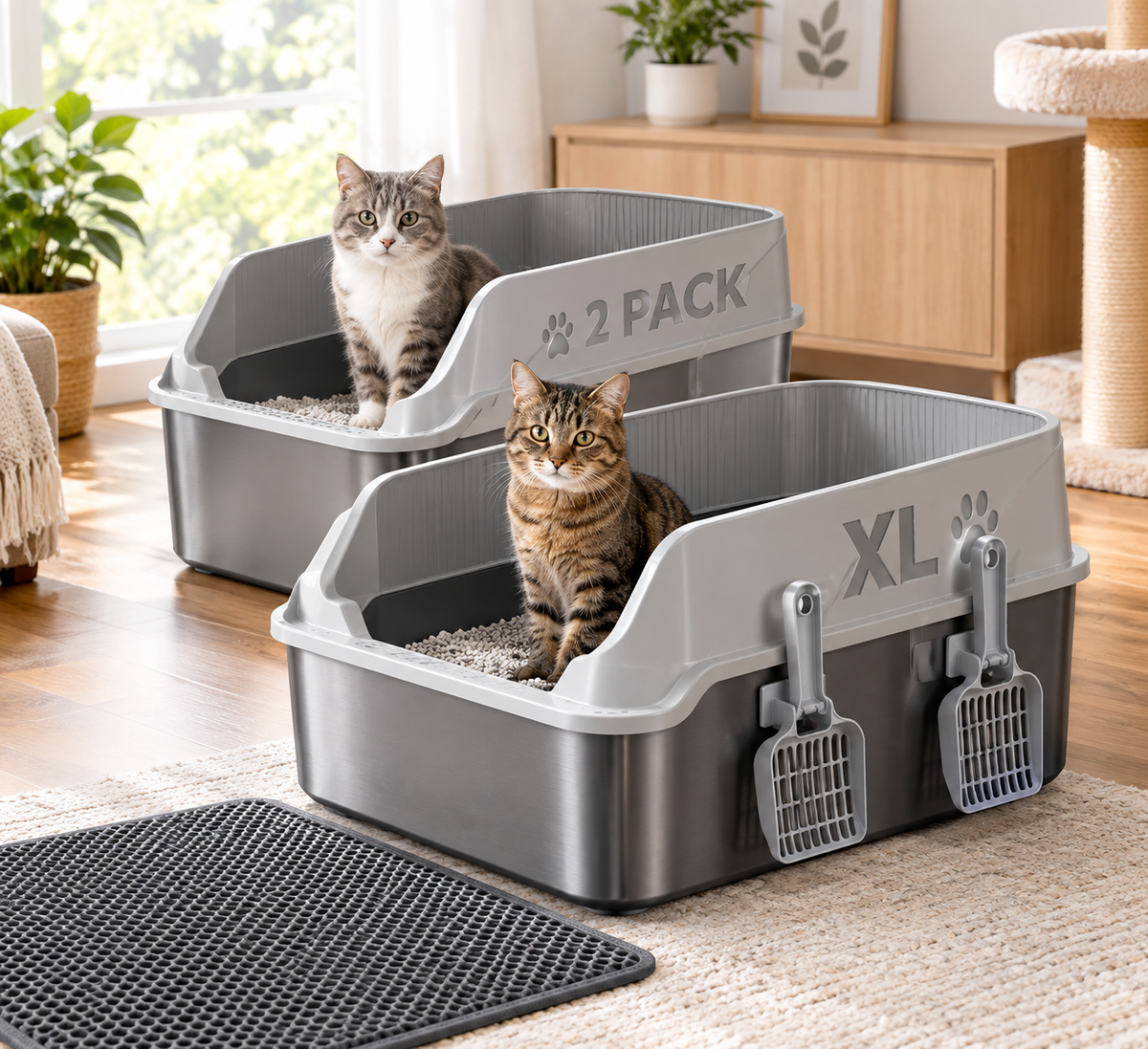 Stainless Steel Litter Box Review: Why Metal Litter Boxes Are Better for Odor Control and Hygiene