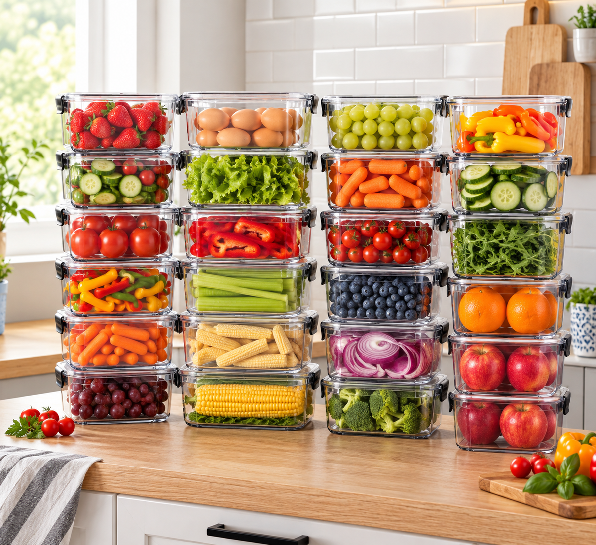 62-Piece Airtight Food Storage Containers Review: A Practical Guide to Meal Prep and Kitchen Storage