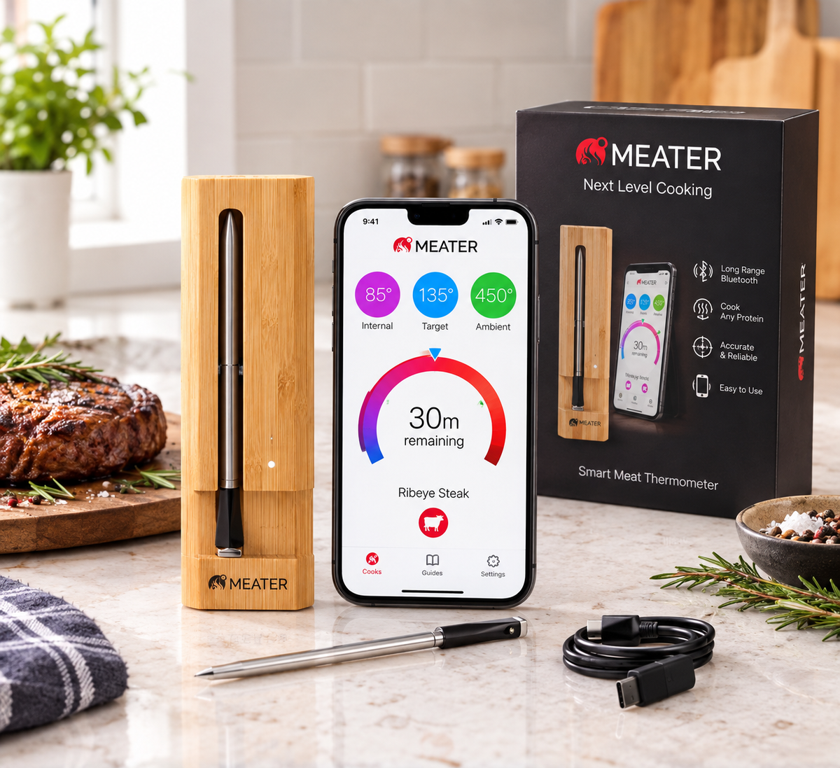 MEATER Plus Smart Meat Thermometer Review: A Practical Guide to Wireless Cooking for BBQ &amp; Roasts