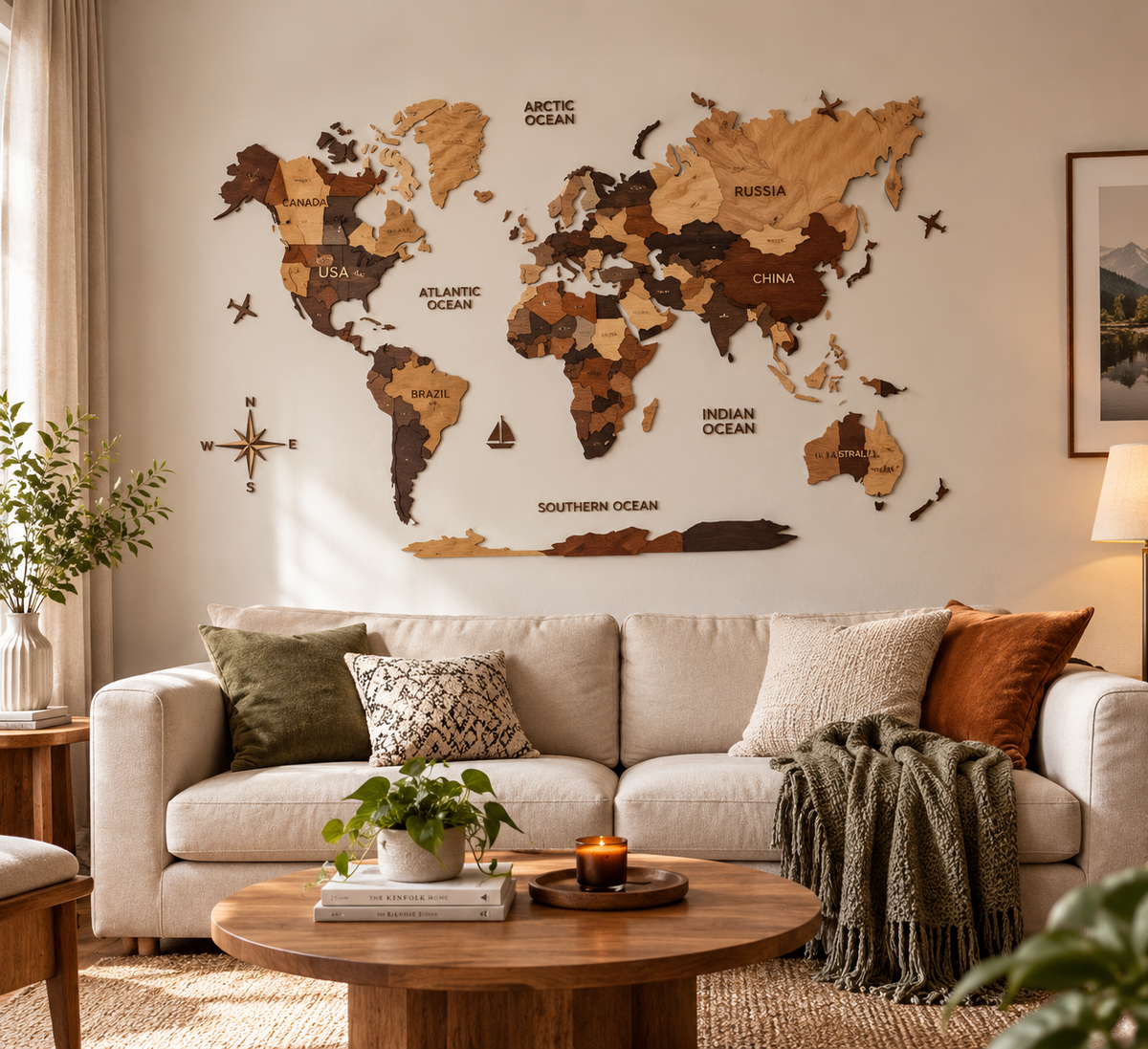 Enjoy The Wood 3D Wooden World Map Review: Elegant Wall Decor for Travel Lovers