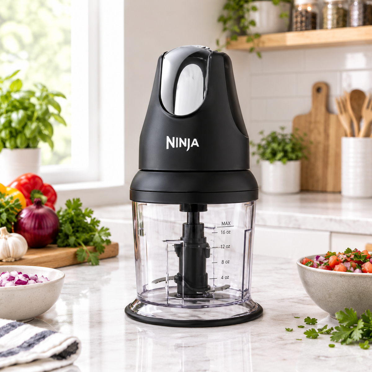 Ninja Express Chop Review: Compact &amp; Powerful Food Chopper for Quick Meal Prep