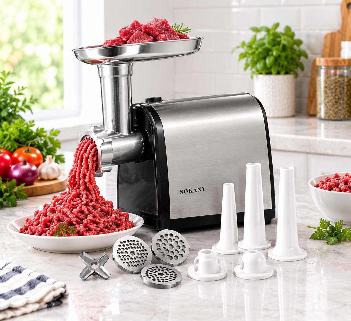 Heavy-Duty 3200W Electric Meat Grinder Review: Professional Meat Processing at Home