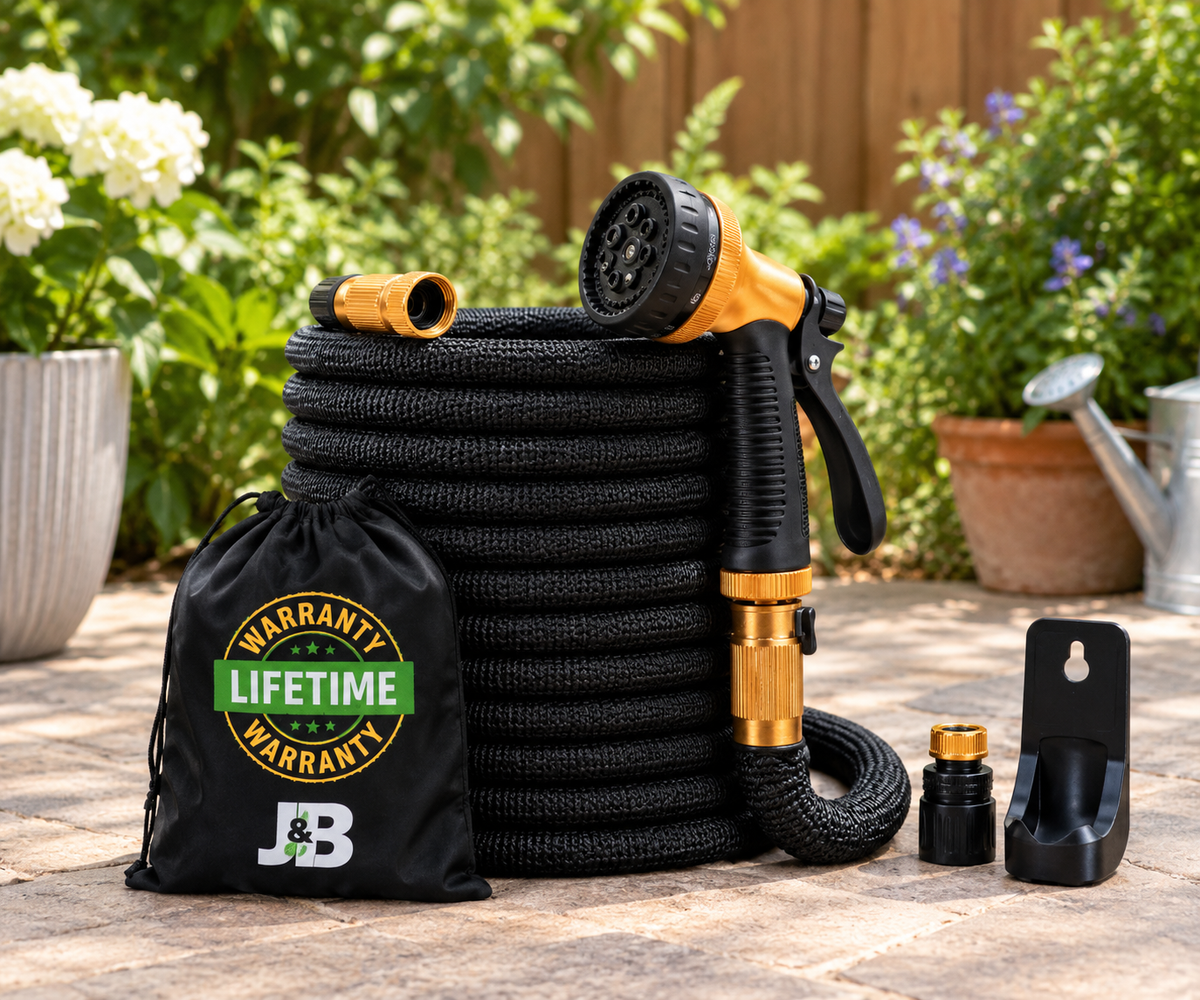 J&amp;B XpandaHose Review: Lightweight &amp; Kink-Free Expandable Garden Hose