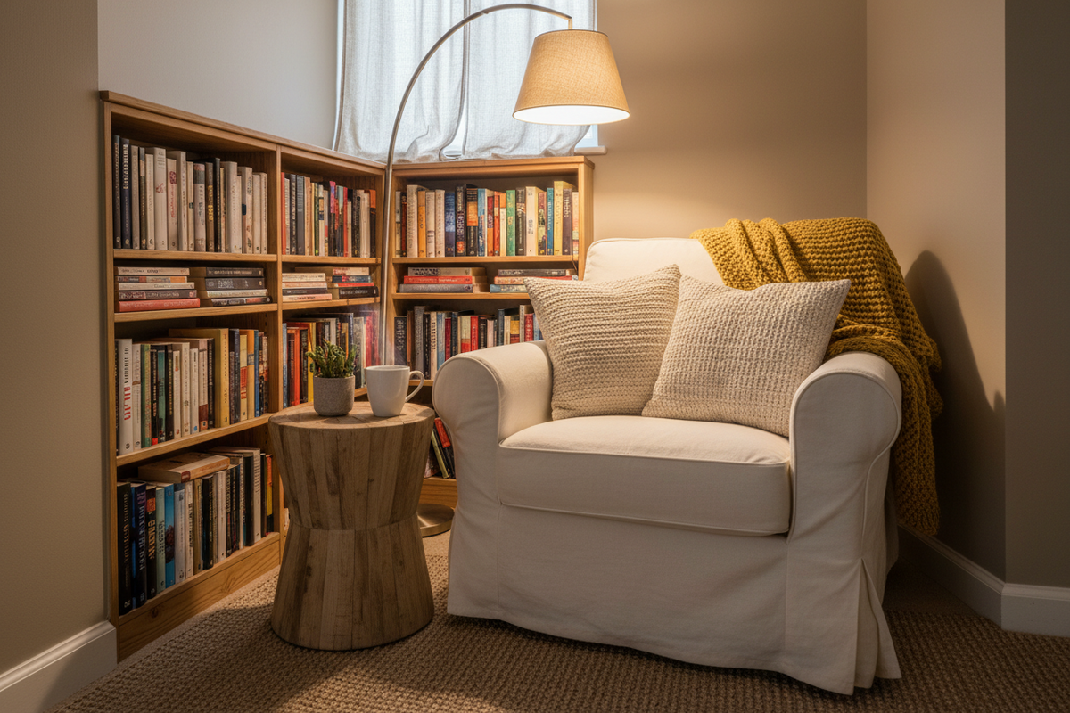 How to Create a Cozy Reading Corner in a Small Space
