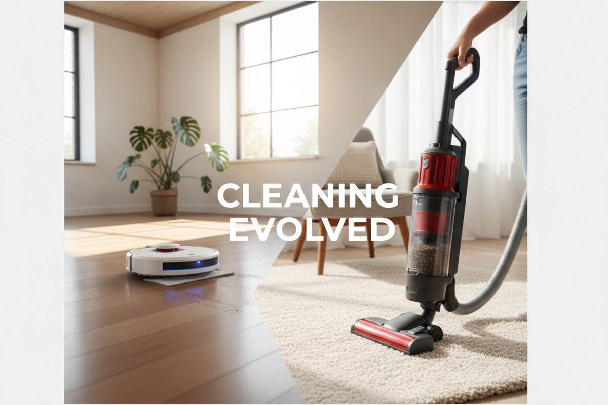 Robot Vacuums with Mops vs. Standard Upright Vacuums: Which Is Right for Your Home?