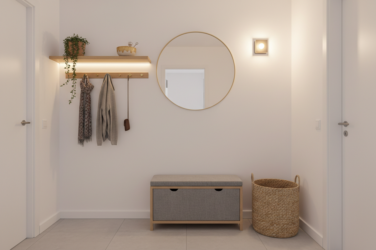 Small Entryway Organization Ideas for Apartments