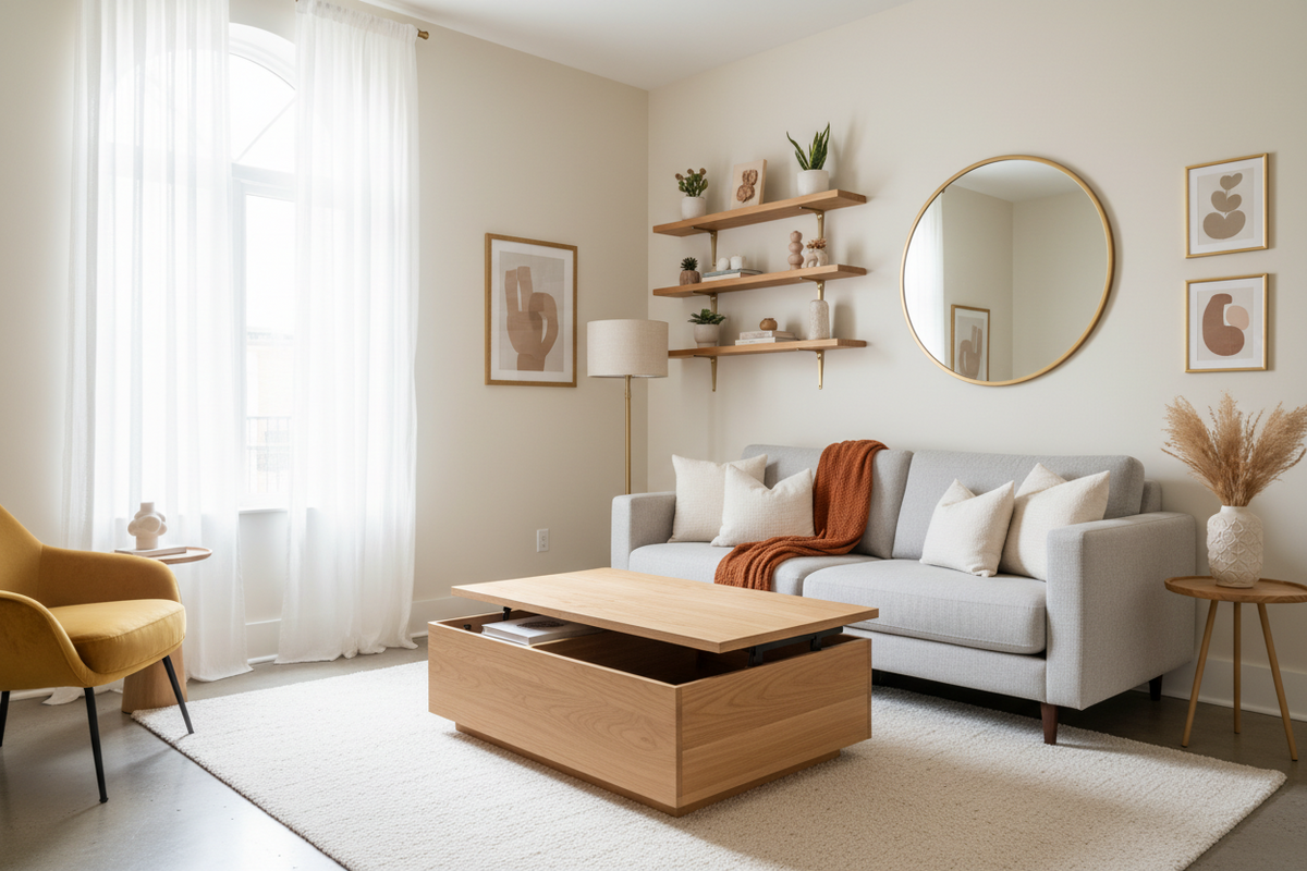 Small Living Room Layout Ideas That Maximize Space